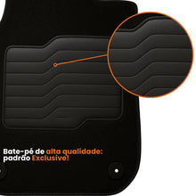 Carregar imagem no visualizador da galeria, TAPETES CARPETE PRETO SW4 2016 A 2025 3 PEÇAS
